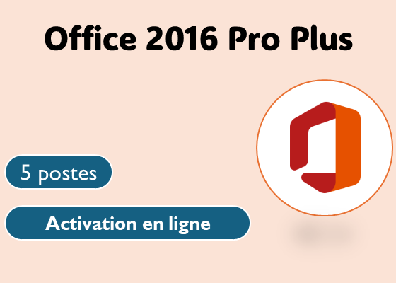 Office 2016 5 postes