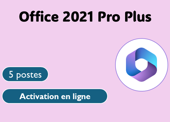 Office 2021 (5 postes)